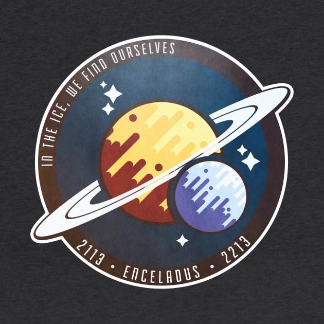 Enceladus Mission Crew Badge by msharris22